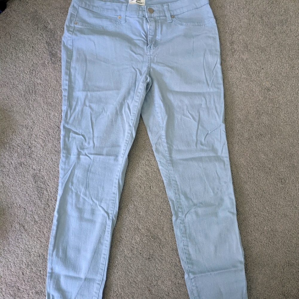 Sky blue denim